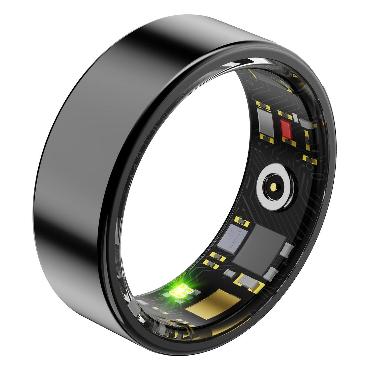 Smart Health Ring - Sleep Tracking Fitness Ring with HRV, Body Temperature, Blood Pressure, Pedometer, Calories & Exercise Tracking, Bluetooth 5.3, Waterproof, Compatible with iPhone & Android, Gift for Women Men
