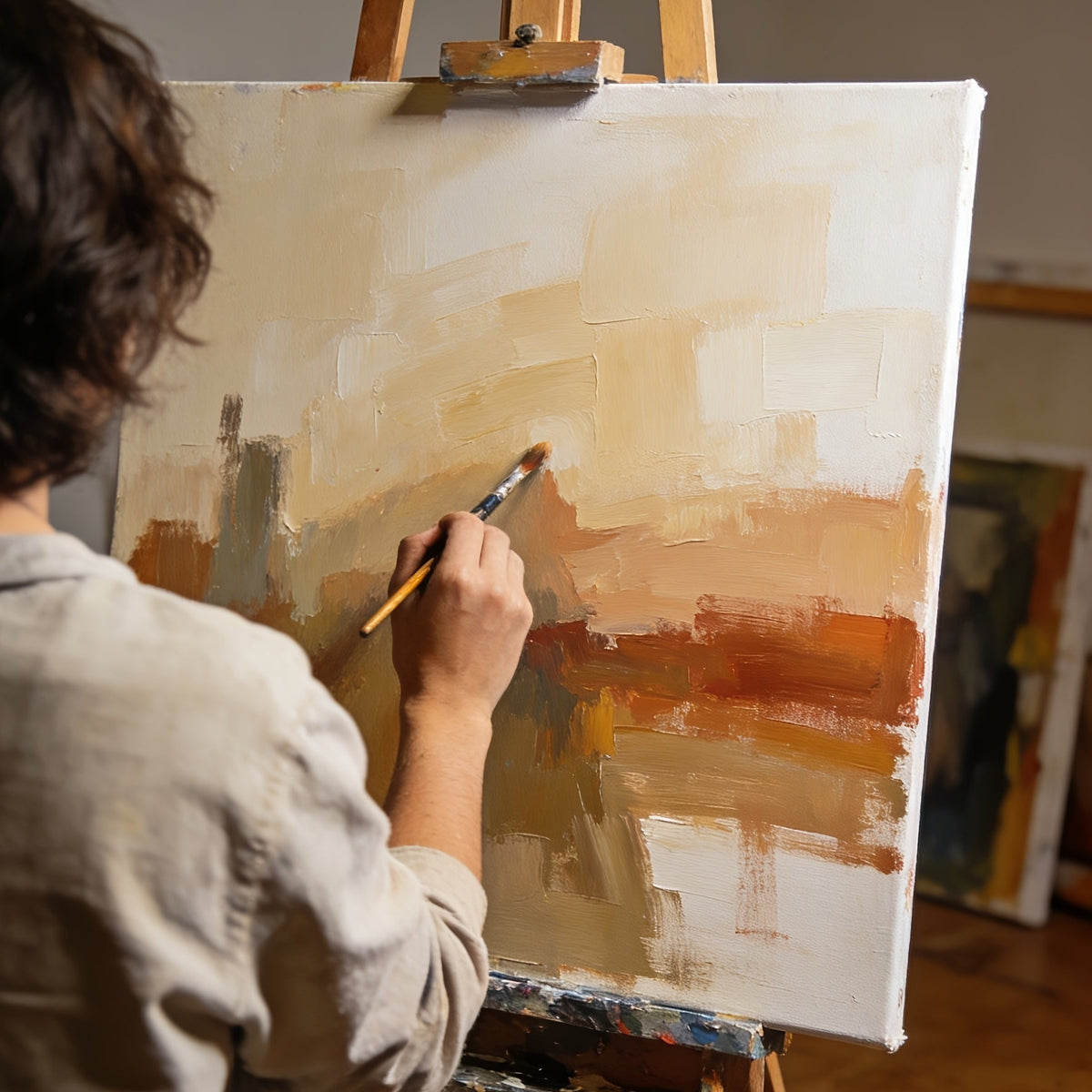 Stretched Canvas Board Set Round and Square Multi-Size Combo 5 to 20 Piece Packs – Pre-Primed Acid-Free Cotton Canvas for Acrylic Pouring Wet-on-Wet Oil Painting Mixed Media and Classroom Teaching