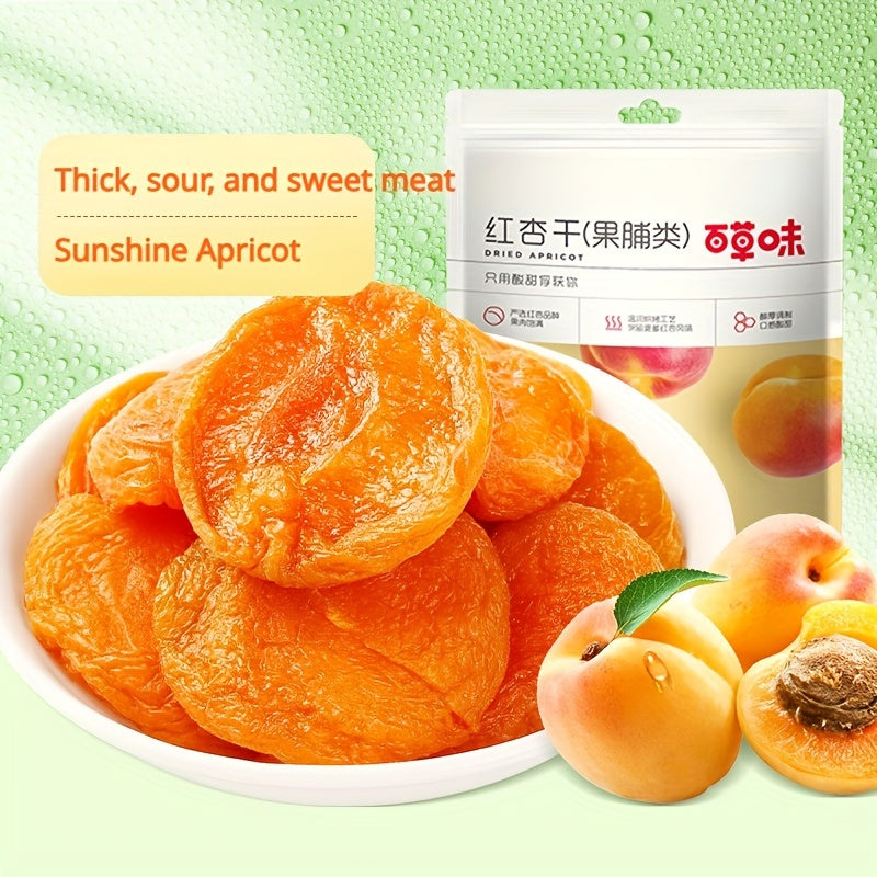 Dried Apricots Snack 3 Bags Pack Natural Tropical Dried Fruit Healthy Sweet Snack for Parties Gifts Travel