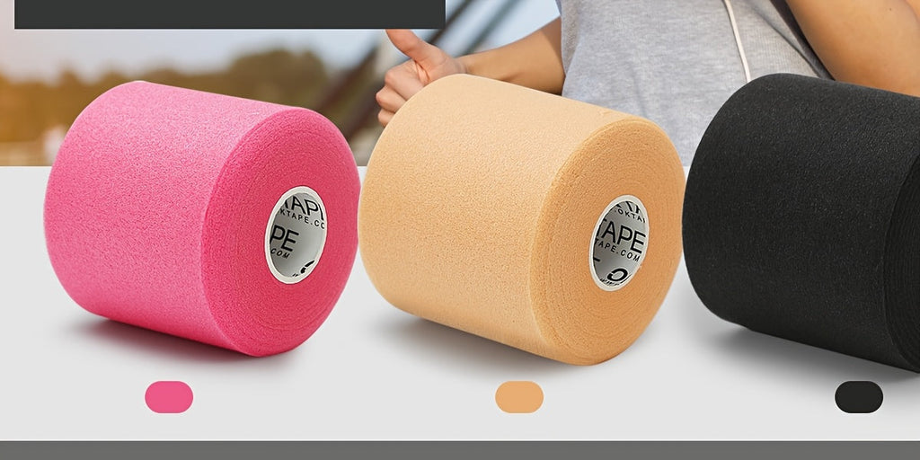 Athletic Pre Wrap Tape 4-Rolls Foam Underwrap for Sports – Protect Ankles Wrists Hands Knees, 2.75" x 30 Yards Each, OK TAPE Multi-Sport Joint Protection