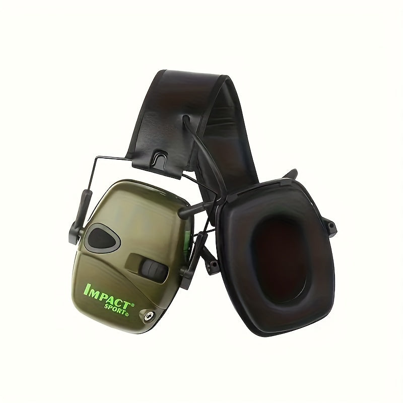 Shooting Earmuffs Electronic Hearing Protection with Sound Amplification & Noise Cancelling – Tactical Over-Ear Headset for Hunting, Gun Range & Outdoor Impact Sports