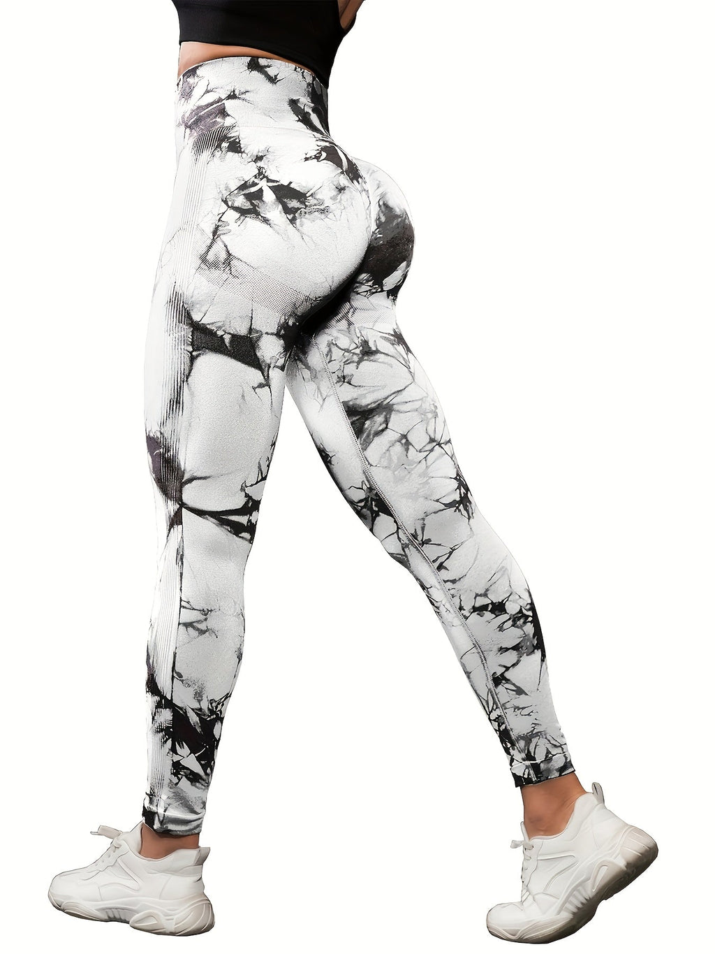 5 Pack Women's High Waisted Tummy Control Leggings – Soft 4-Way Stretch Athletic Yoga Pants for Running Gym Pilates Dance Casual Wear, Sizes S-L, 3 Multicolor Sets