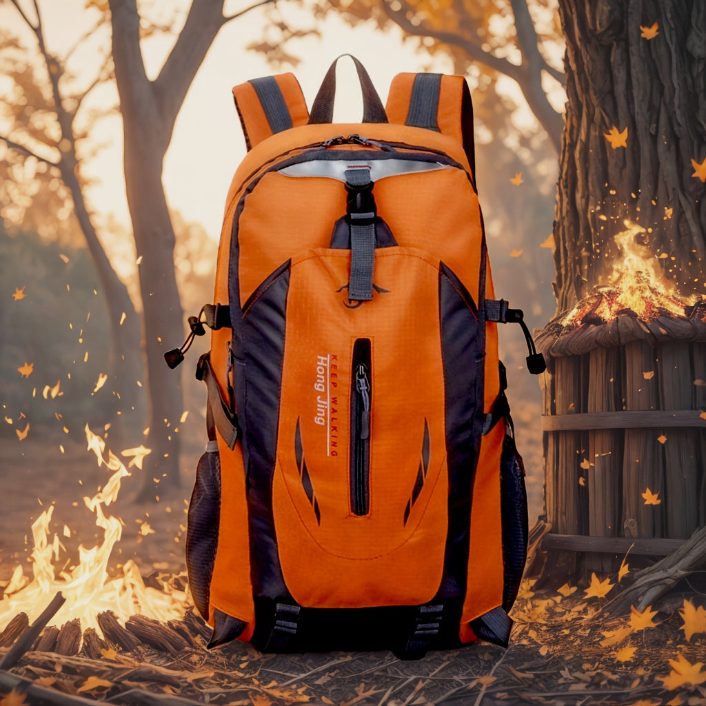 Hiking Backpack 25.8L Daypack for Men Women Kids – Lightweight Outdoor Rucksack with Torso Adjustment & Zipper Pockets for Camping, Mountaineering, Travel & Day Trips, 4 Colors