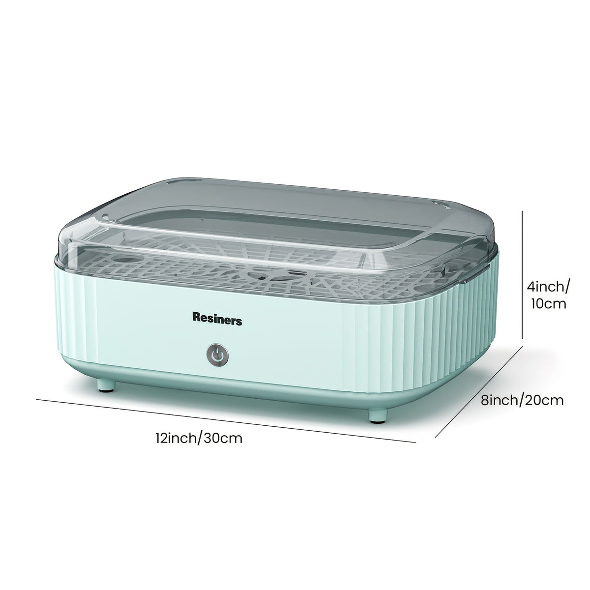 UV Resin Curing Machine with Large Tray & Auto 2-Hour Timer - Air Curing Station for Resin Art, Jewelry Casting & Crafts, Resin Dryer for Beginners & Artists, Mint Green