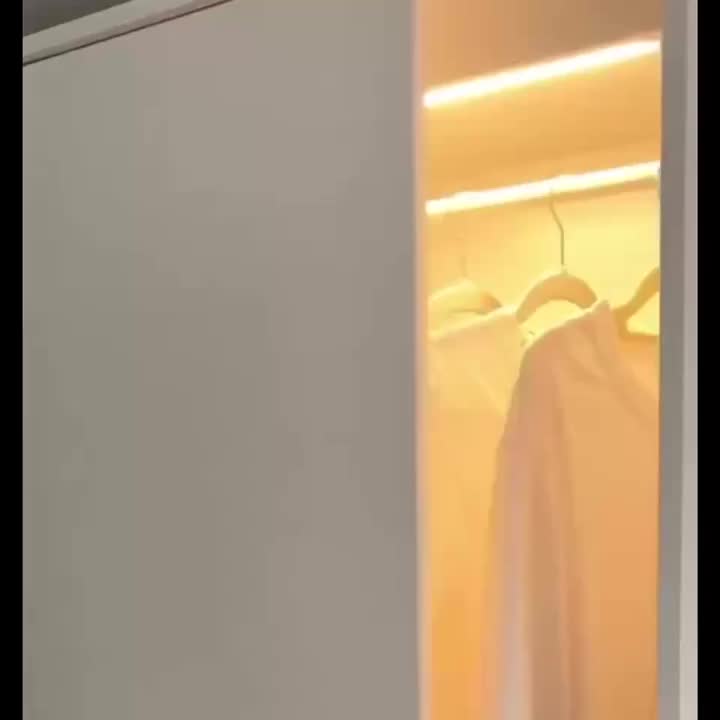 LED Motion Sensor Cabinet Lights USB Rechargeable – 3 Adjustable Modes Wireless Stick-On Night Light for Bedroom Staircase Kitchen Closet Hallway Under Cabinet Home Lighting 6 9 12pcs