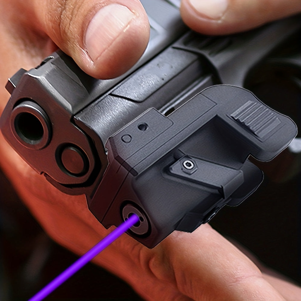 Red Dot Laser Sight USB Rechargeable Picatinny Rail Mount with Strobe Mode Compact Lightweight Class IIIa 5mW for Pistols Rifles Handguns Adjustable Elevation Windage 100-300 Ft Day Range