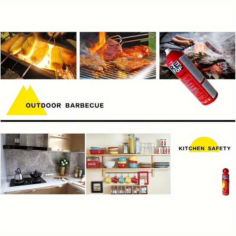 Portable Mini Fire Extinguisher for Home Car Kitchen Boat 4-in-1 Fire Stop with Mounting Bracket 2-Pack 4-Pack Essential Fire Safety for Every Room and Vehicle