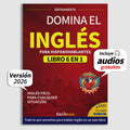 SabioCasa Dominate English 6 Books in 1 with Audio for Spanish Speakers – Beginner ESL Self-Study Guide Real-Life Phrases Grammar Pronunciation, Gift for Spanish Speakers Immigrants