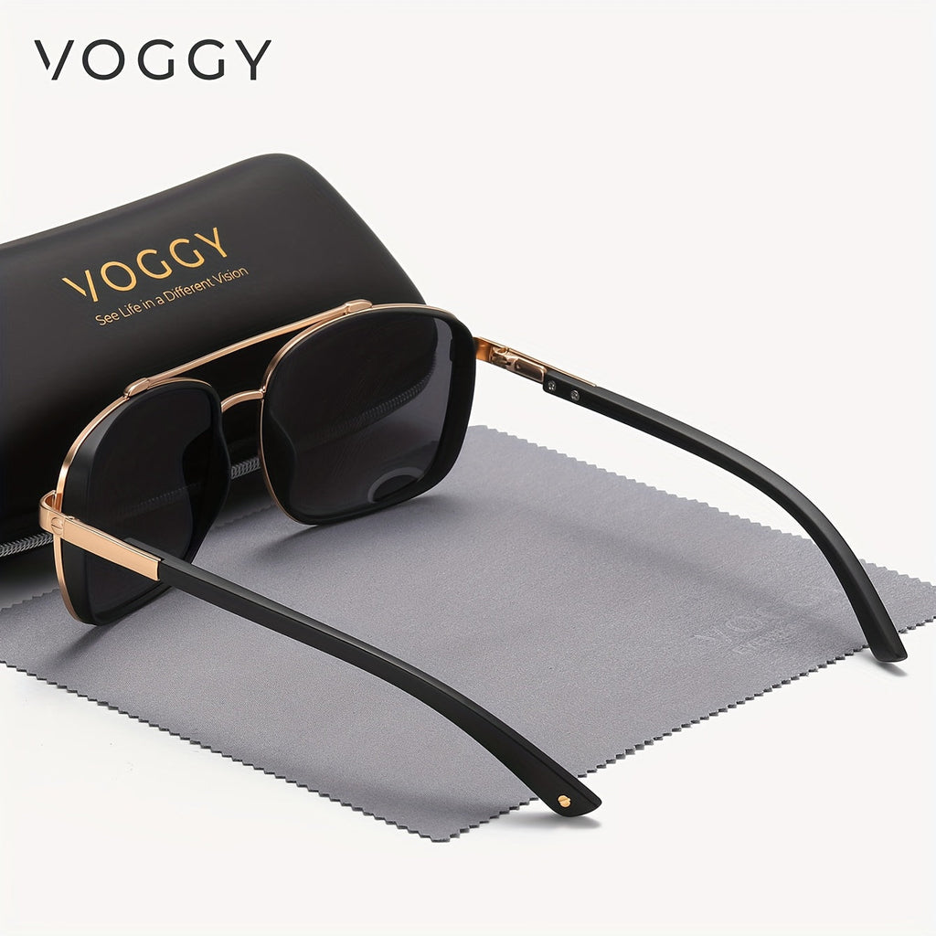 Retro Pilot Polarized Sunglasses Unisex – Metal TR90 Frame UV400 Protection Aviator Style for Driving Fishing Hiking Outdoor, 5 Colors