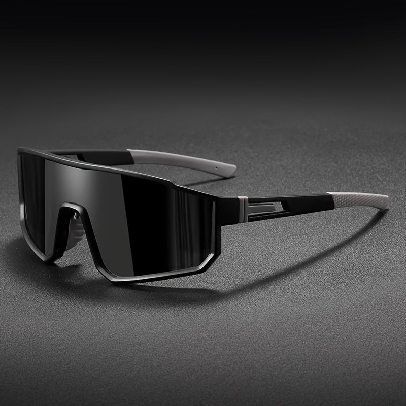Mirrored Sports Sunglasses Set 3-4pcs for Men Women – PC Polycarbonate Lens Durable Frame Fashion Glasses, Includes Cleaning Cloth, Unisex Outdoor Eyewear for Cycling Driving Festival Daily Wear