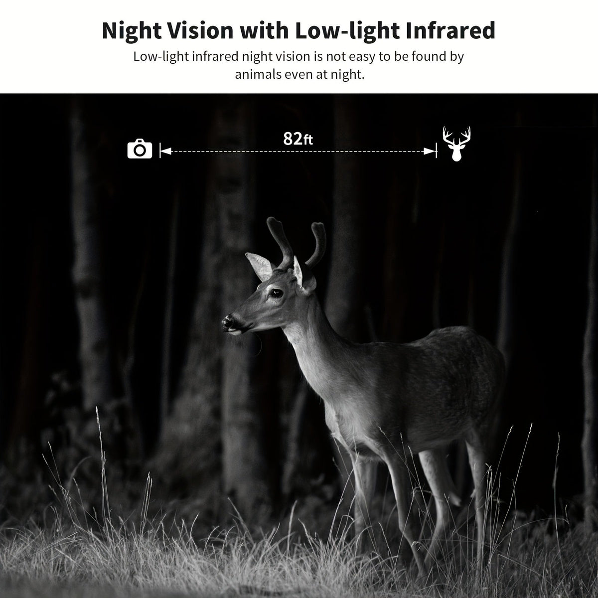 4G LTE Solar Trail Camera 4K Live View Night Vision 0.2s Trigger Remote Phone Access Motion Detection Wide Angle Wireless Game Camera for Deer Hunting Wildlife