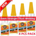 4-Pack Super Fast-Drying Super Glue 20G 10-Second Quick Bond Multi-Purpose Adhesive for Plastic Metal Wood Ceramic Glass – Heavy-Duty Repair & Welding
