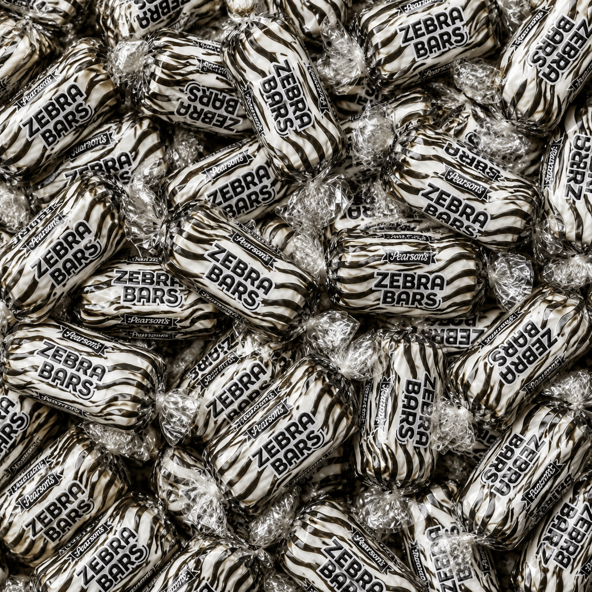 Zebra Bars Crispy Peanut Butter Candy Bars – Crunchy Handmade Peanut Butter Snack Bars, Rich Nutty Flavor, Perfect for Snacking, Gifting, Office Treats & Candy Lovers