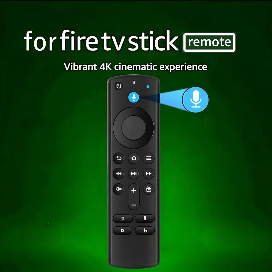 Alexa Voice Remote Replacement for Fire TV Stick 4K Max Lite Cube Echo Show 15 – Built-In Voice Search Wireless Easy Button Access Compatible with Fire TV Stick 2nd 3rd Gen All Models