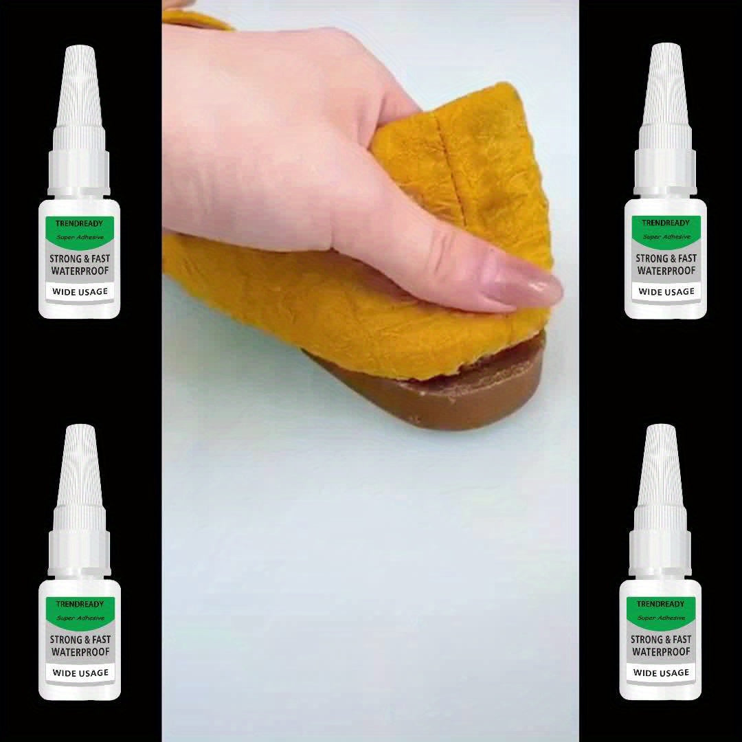 Super Glue 4-Pack Heavy Duty Instant Bond Adhesive – Fast Dry Clear Glue for Plastic Wood Metal Fabric Rubber Shoes Ceramics Crafts & Repairs
