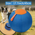 Inflatable Dog Herding Ball Toy Large – Interactive Push & Chase Training Ball for Dogs, Anti-Boredom Exercise for Bulldogs, Golden Retrievers & Australian Shepherds, No Battery