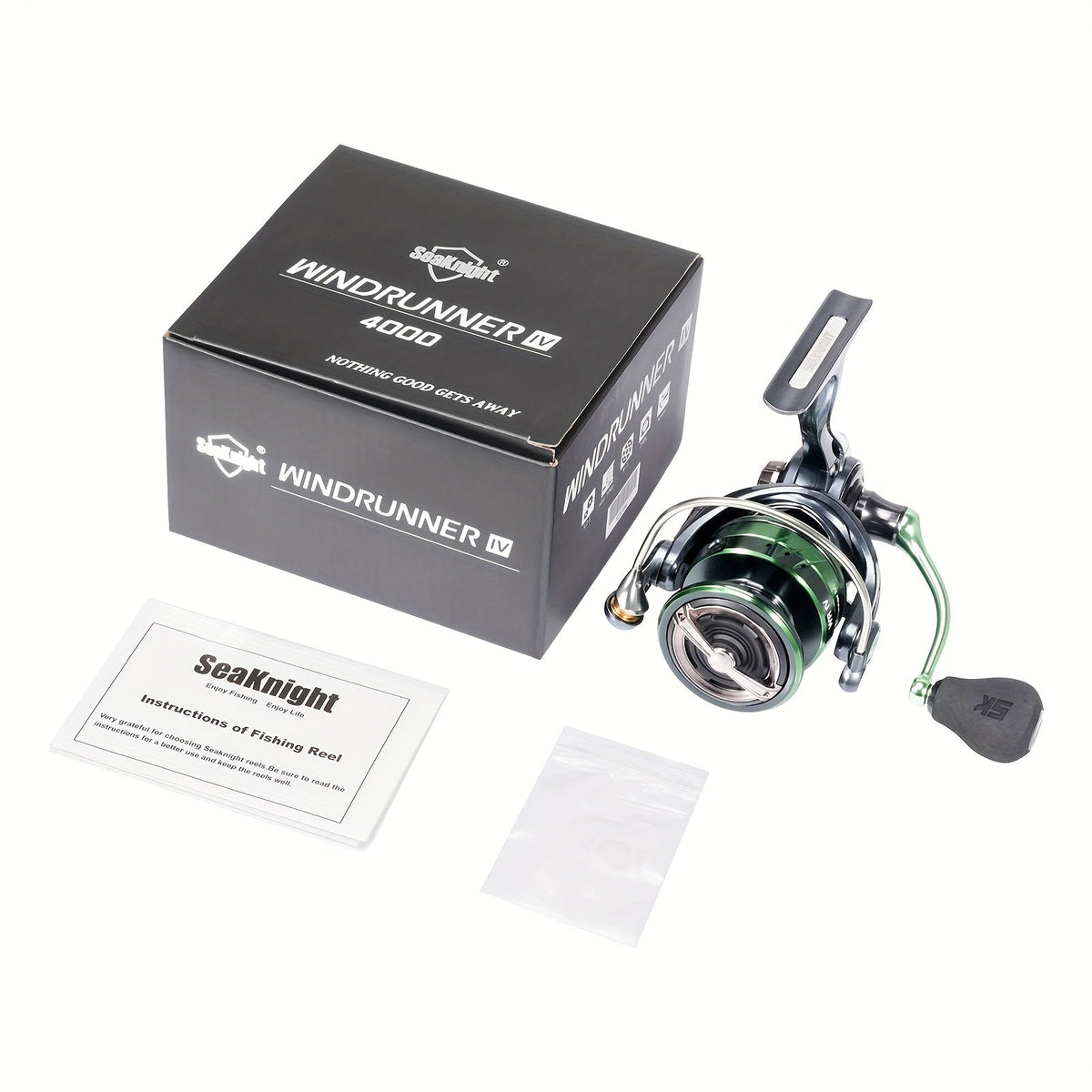 SeaKnight WR Series Spinning Fishing Reel – 9+1BB, 5.2:1 Gear Ratio, 13kg/28lbs Max Drag, 3 Carbon Plate Brake, Aluminum & Stainless Steel, Freshwater Saltwater Reel