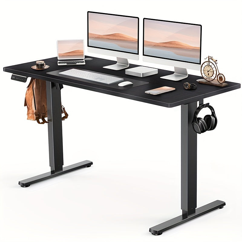 Electric Standing Desk Height Adjustable 40 48 55 63 Inch – Sit Stand Up Desk with Memory Controller & Anti-Collision, Ergonomic Home Office Gaming Workstation, 5 Colors