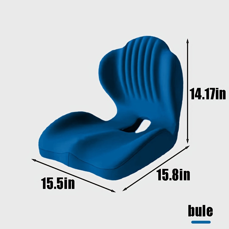 Memory Foam Lumbar Support Cushion for Office Chair & Car Seat – Ergonomic Lower Back & Hip Support Pillow, Breathable Non-Slip Design for Prolonged Sitting Driving Work from Home, 10 Colors