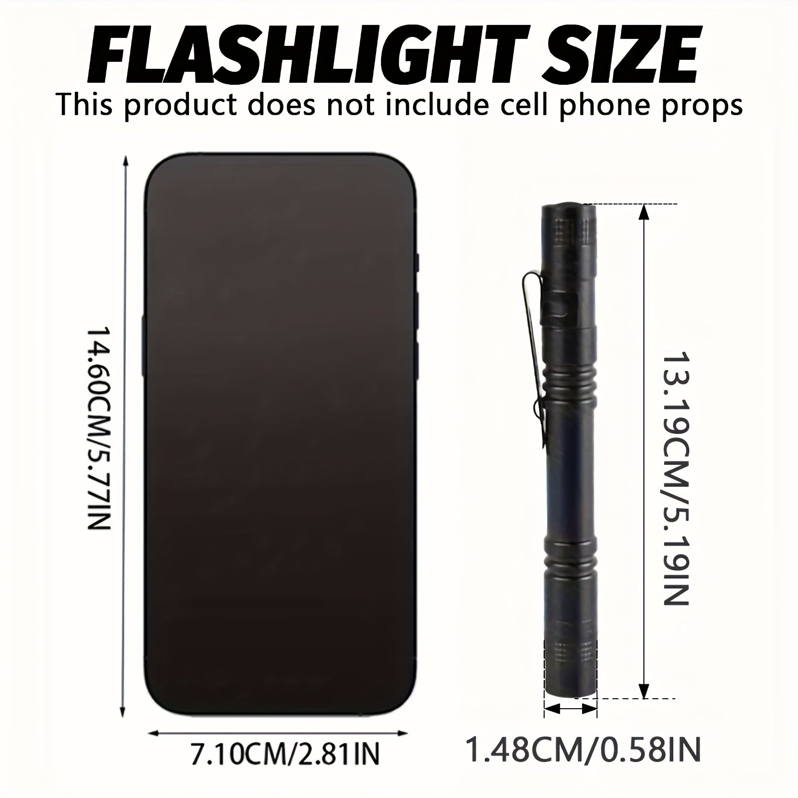 UV Blacklight Flashlight 395nm Portable Ultraviolet Light for Pet Urine Stain Detection Counterfeit Currency Scorpion Hunting Ringworm Inspection Multi-Pack 4 6 8 12pcs AAA Battery Powered