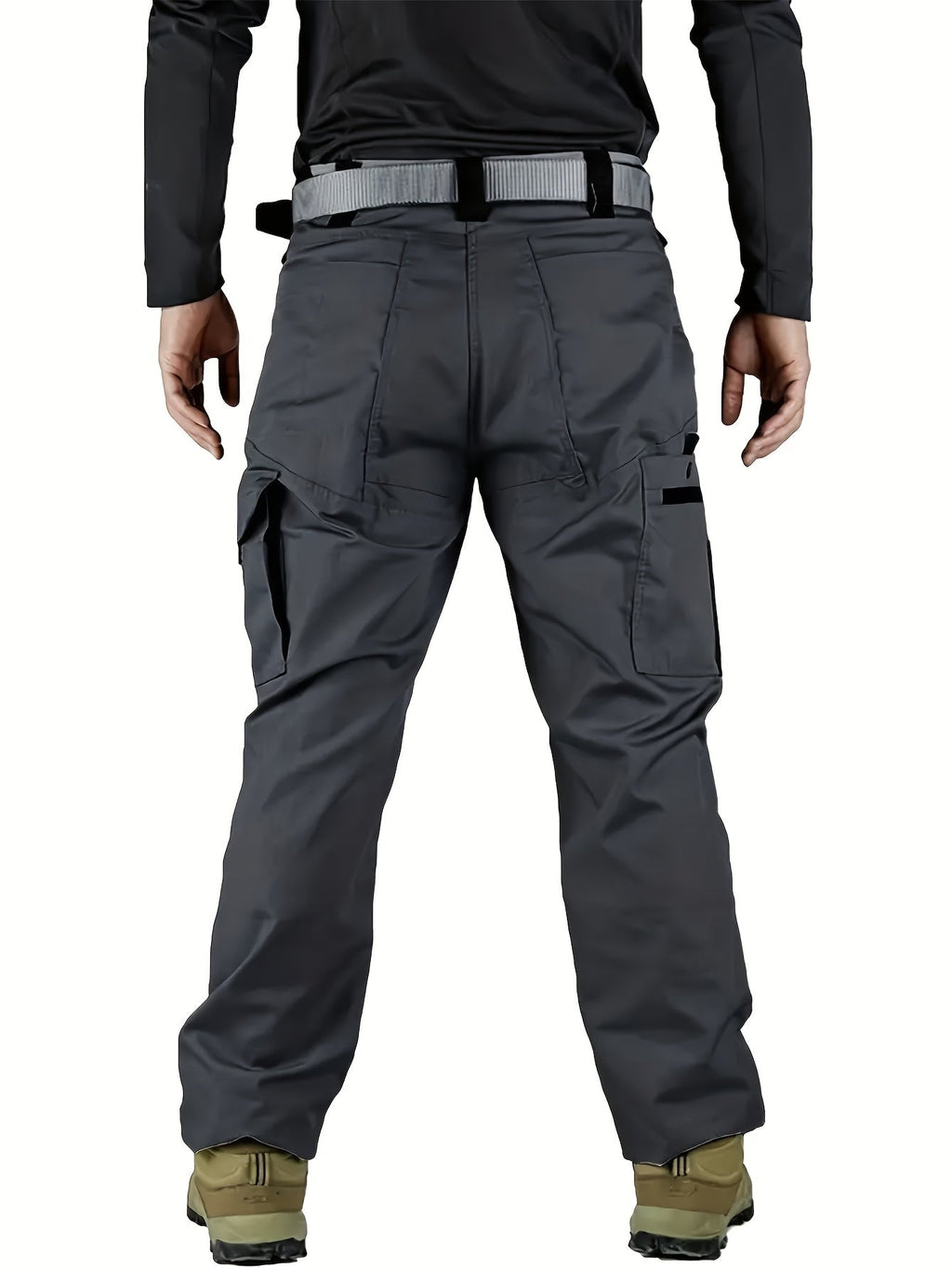 Men's Tactical Cargo Pants Quick-Dry Lightweight Multi-Pocket Hiking Outdoor Work Pants S-XXXL Black Grey Green Brown Regular Fit Utility Trousers