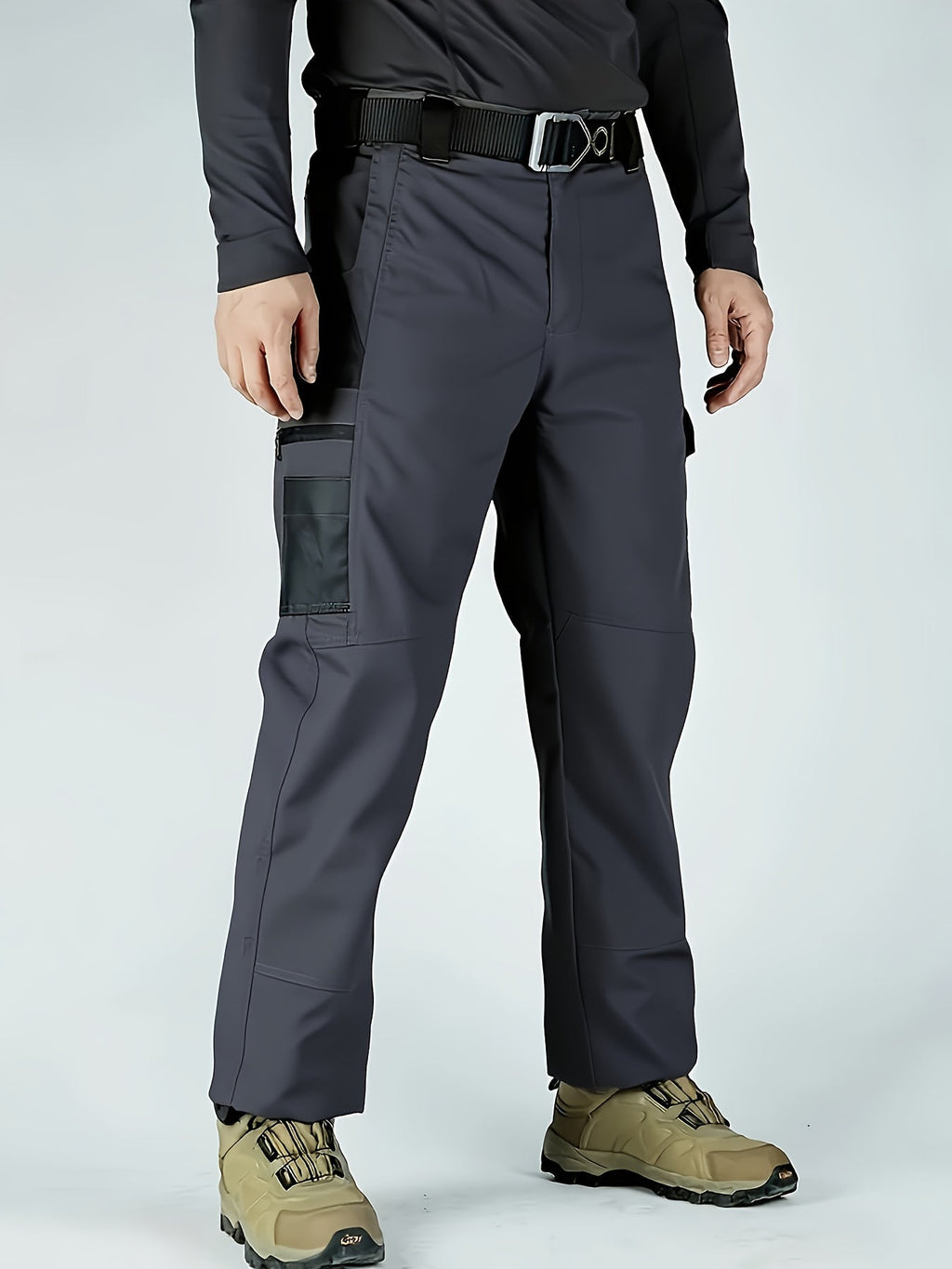 Men's Tactical Cargo Pants Quick-Dry Lightweight Multi-Pocket Hiking Outdoor Work Pants S-XXXL Black Grey Green Brown Regular Fit Utility Trousers