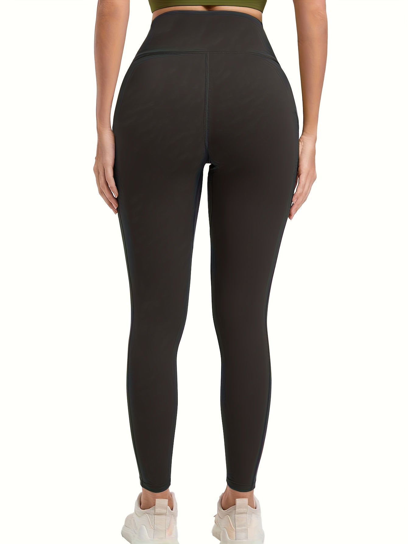 Women's High-Waisted Yoga Leggings 10-Pack Buttery Soft Stretch Full-Length Workout Pants with Pockets – Running Gym Athletic Wear S-XXL