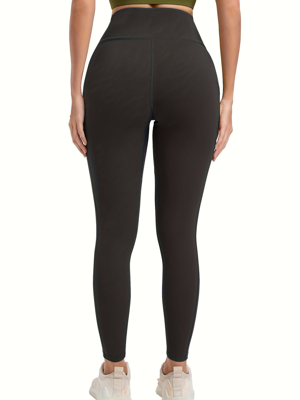 Women's High-Waisted Yoga Leggings 10-Pack Buttery Soft Stretch Full-Length Workout Pants with Pockets – Running Gym Athletic Wear S-XXL
