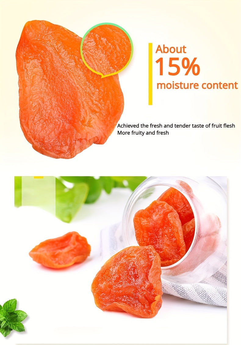 Dried Apricots Snack 3 Bags Pack Natural Tropical Dried Fruit Healthy Sweet Snack for Parties Gifts Travel