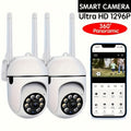 WiFi Security Camera 2-Pack 3MP Full HD - Night Vision, 2-Way Audio, Motion Detection & Real-Time Alerts, IP54 Waterproof Indoor Outdoor Surveillance Camera with App Remote Access & USB