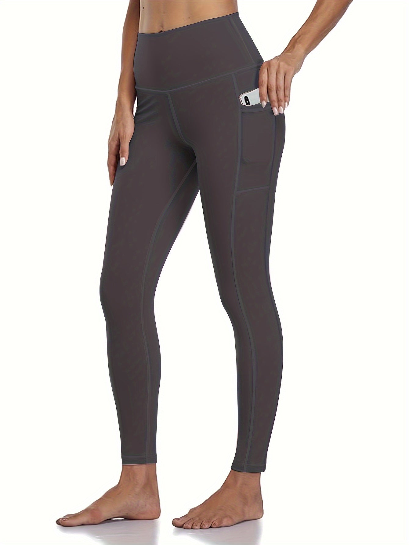 Women's Compression Yoga Pants 5 Pack 7/8 Length High-Waist – Printed Fitness Leggings with Leopard Camo & Solid Patterns for Gym Running Pilates, Athletic Tracksuit Bottoms S-XXL
