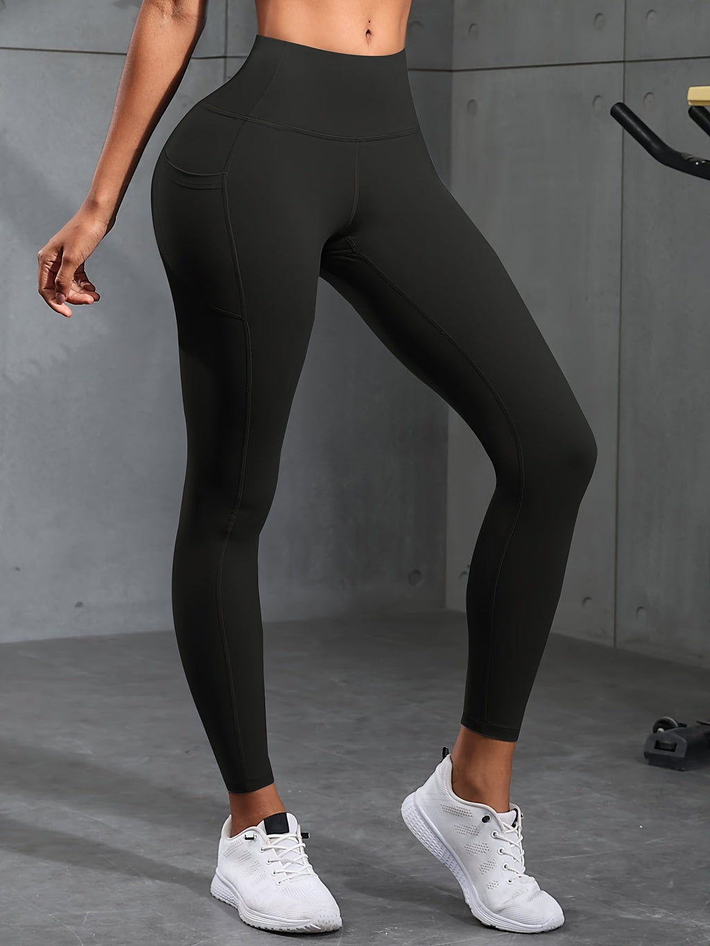 High Waist Leggings with Pockets Women 6 Pack Buttery Soft Tummy Control Yoga Pants Multicolor Sets S-XXL