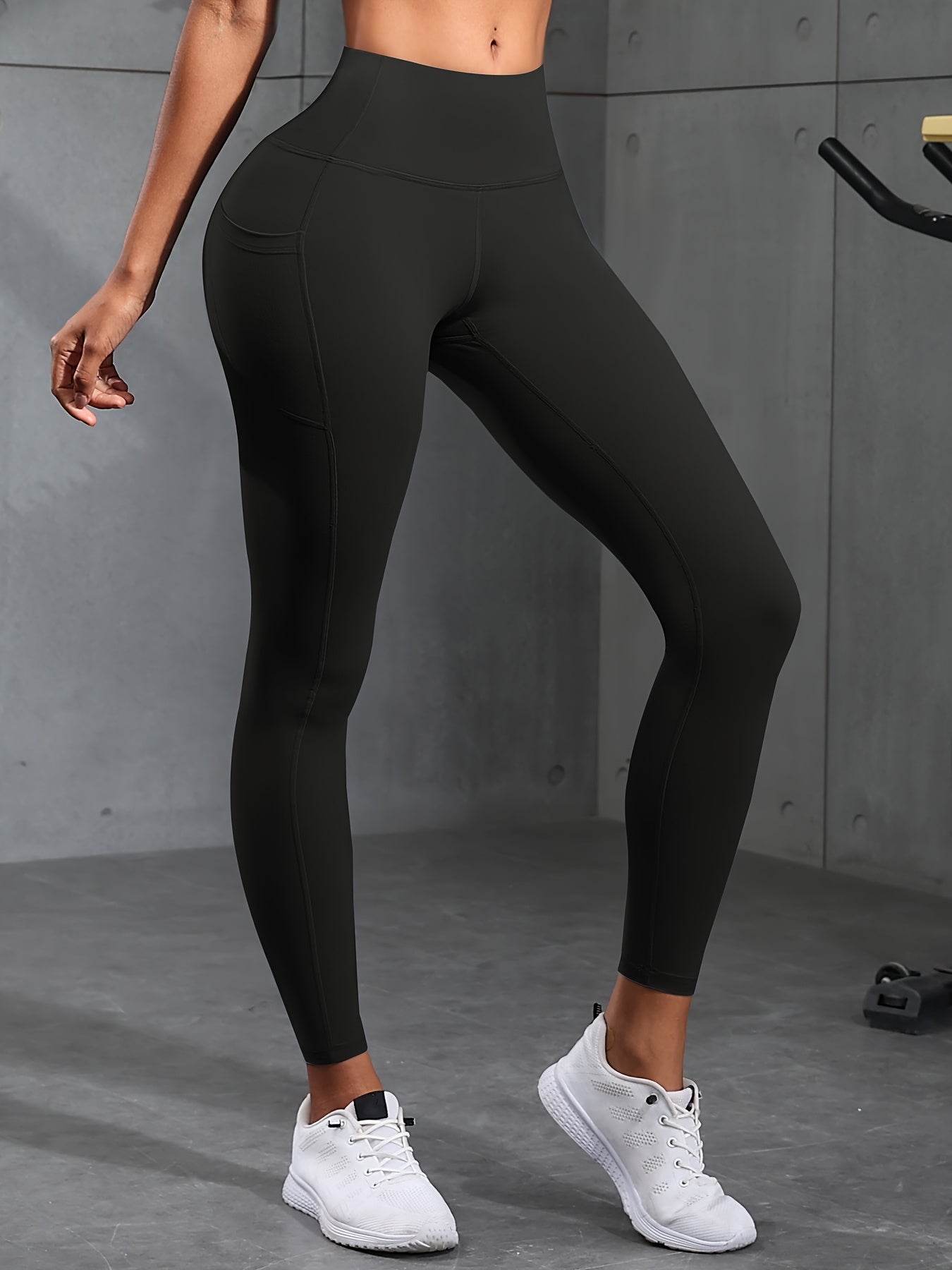 High Waist Leggings with Pockets Women 6 Pack Buttery Soft Tummy Control Yoga Pants Multicolor Sets S-XXL