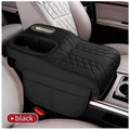 Car Center Console Armrest Pad Height Extender with Built-In Tissue Box Cup Holder Storage Organizer 6 Colors Black Beige Orange Red Brown Universal Fit Most Cars SUVs No Tools | Nova Mart