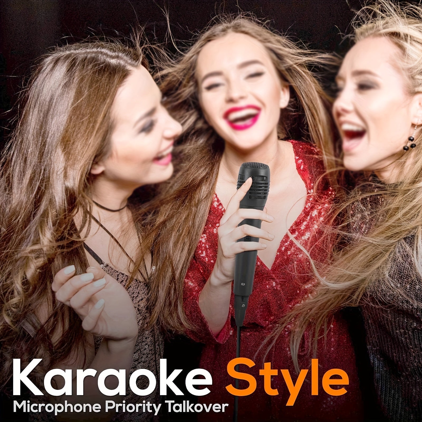 6000W Dual 8" Portable Wireless PA Speaker System – Rechargeable 1800mAh Battery, Wired Mic, Party Lights, Subwoofer, USB/AUX/FM for DJ, Outdoor & Party