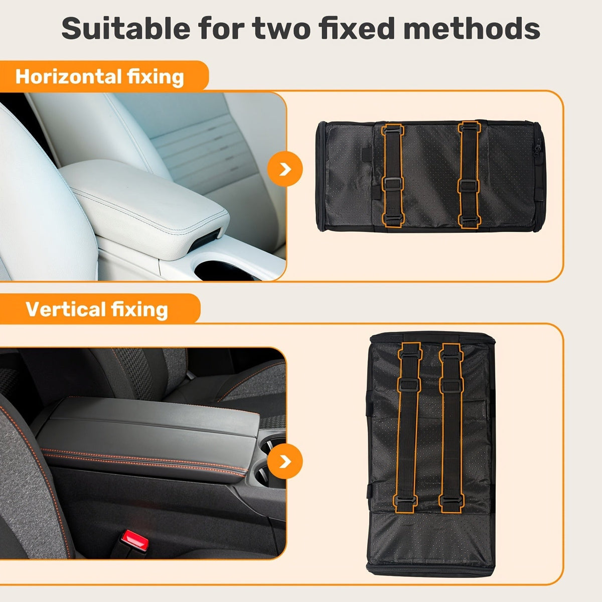 Pet Car Booster Seat with Safety Harness Center Console Dog Car Carrier Nest for Small Dogs Cats Portable Travel Pet Bed Easy-Clean Multiple Colors