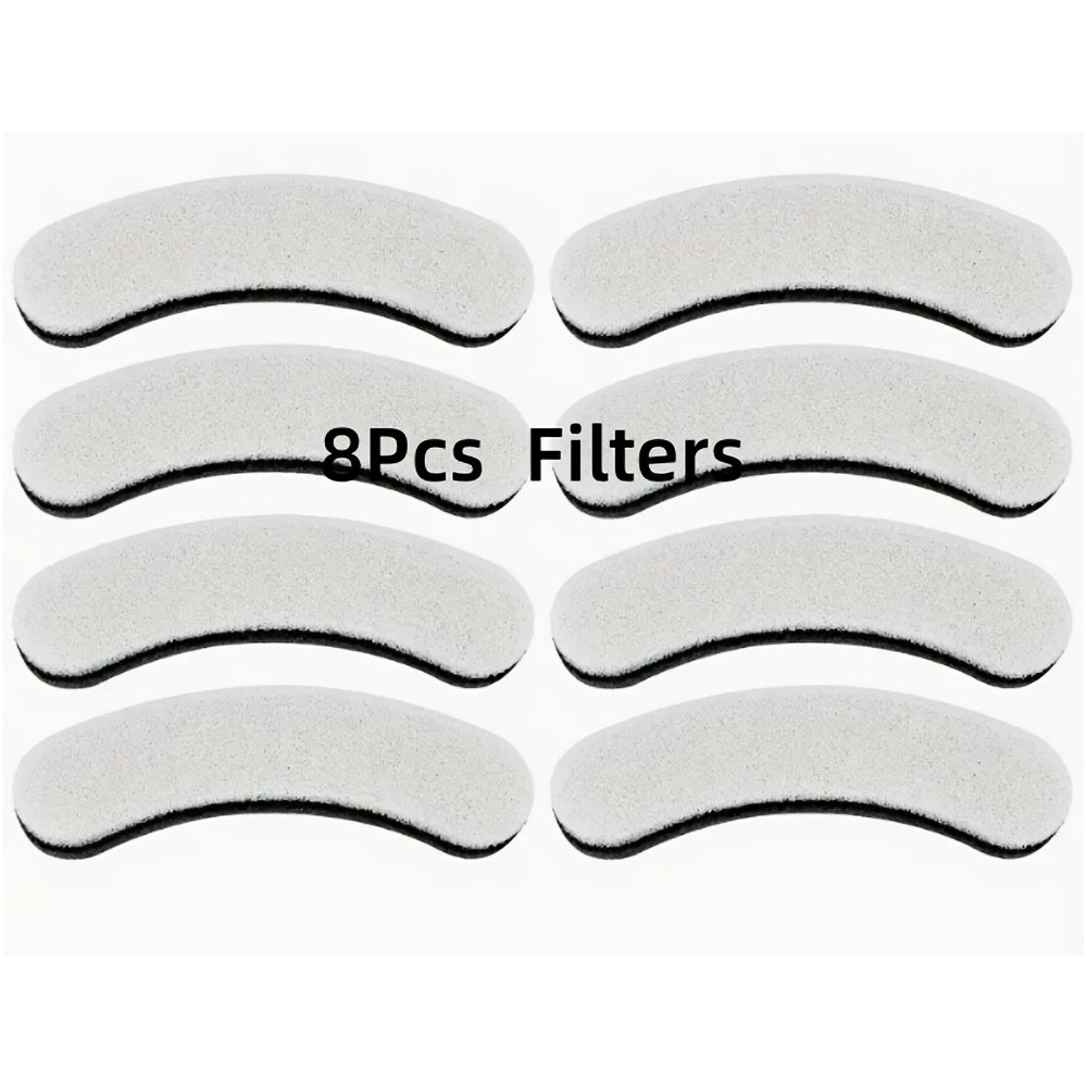 Dog Cat Water Fountain Replacement Filters 4 8 16 20 24 Pack Activated Carbon Multi-Filtration Compatible with NPET DF10 DF30 Automatic Pet Water Dispenser BPA Free Food Grade