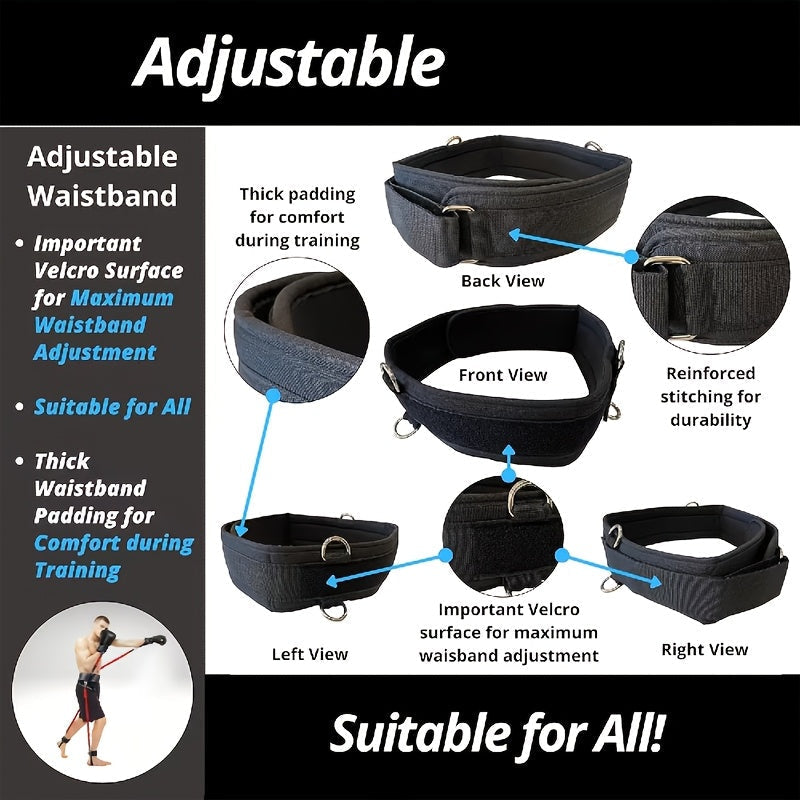 Boxing Resistance Band Set 12pcs 150lb | Heavy-Duty MMA Training Straps | Leg & Arm Strength Trainer for Home Boxing Taekwondo Kickboxing | Full Body Workout | Black & Red