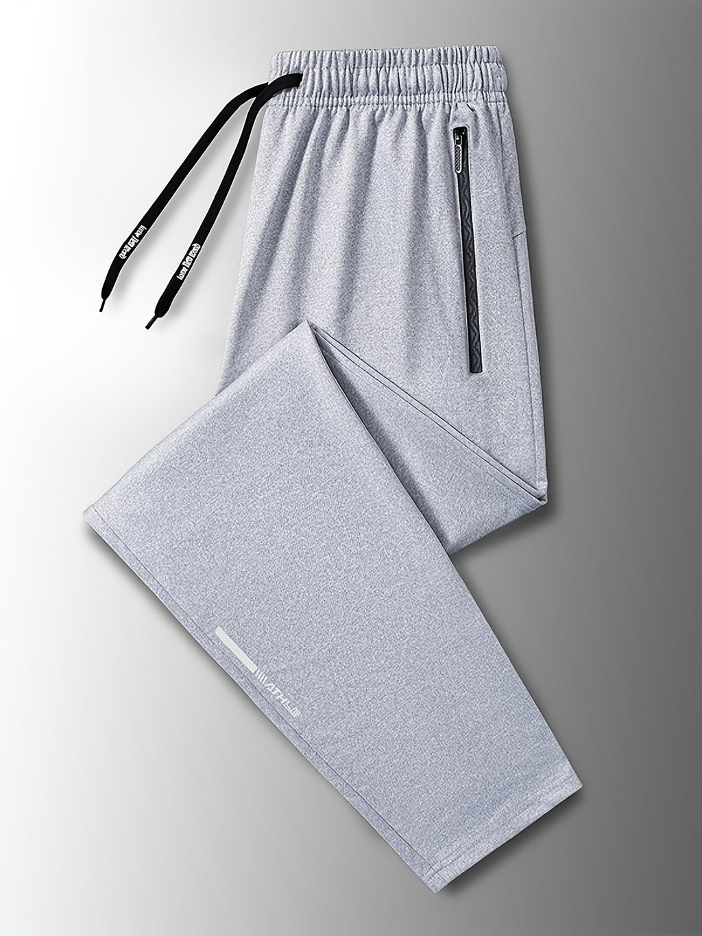 Men's Sweatpants Joggers with Drawstring & Pockets, Regular Fit Cuffed Athletic Track Pants in 95% Polyester for Running Training Spring Fall Daily Wear – Comfortable Sports Trousers for Men