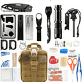 242-Piece Survival Kit – Outdoor Emergency Gear with Fire Starter & First Aid Tools for Camping Hiking Travel Car School, Men & Women Gift, Multiple Colors