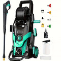 4500 PSI Electric Pressure Washer 3.2 GPM – with Foam Cannon, 4 Quick-Connect Nozzles, Inlet Hose & Filter for Car, Fence, Driveway & Home Cleaning