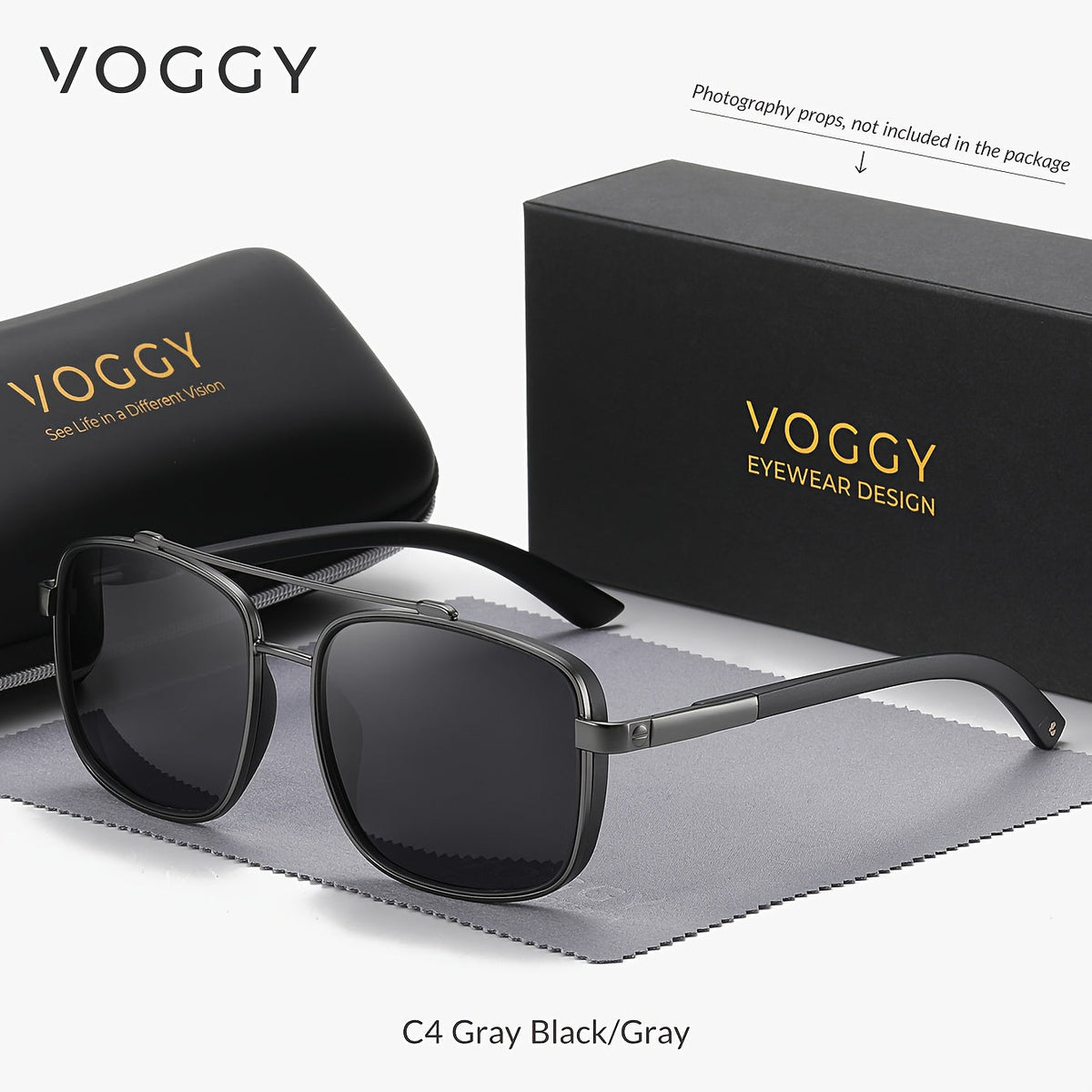 Retro Pilot Polarized Sunglasses Unisex – Metal TR90 Frame UV400 Protection Aviator Style for Driving Fishing Hiking Outdoor, 5 Colors