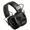 Electronic Shooting Ear Protection Earmuffs NRR 23dB – Noise Cancelling Hearing Protection with Sound Amplification, Adjustable Headband, ANSI Certified for Shooting, Hunting, Mowing & Industrial Use