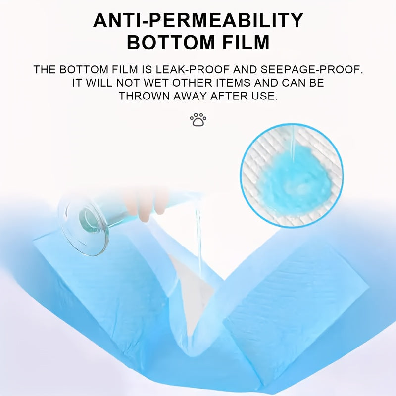 Dog Pee Pads XXXL 6-Layer Super Absorbent Disposable - Waterproof Leak-Proof Odor-Resistant Training Pads for Puppies Large & Elderly Dogs, Bulk 80 & 100 Count Puppy Potty Pads