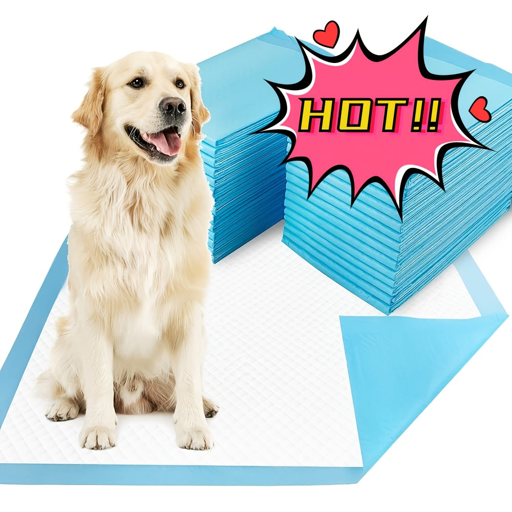 Dog Pee Pads XXXL 6-Layer Super Absorbent Disposable - Waterproof Leak-Proof Odor-Resistant Training Pads for Puppies Large & Elderly Dogs, Bulk 80 & 100 Count Puppy Potty Pads