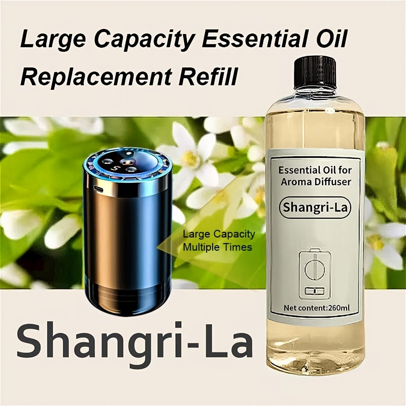 Car Aromatherapy Diffuser Adjustable Scent Strength - Eliminates Car Odors Long-Lasting Freshness Essential Oil Included Ocean or Cologne Stylish Car Air Freshener Gift