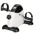 Under Desk Pedal Exerciser Mini Bicycle Pedal Machine Portable Foot Leg Arm Cycle Trainer for Home Office Low-Impact Cardio Workout Fitness Equipment for Seniors Adults