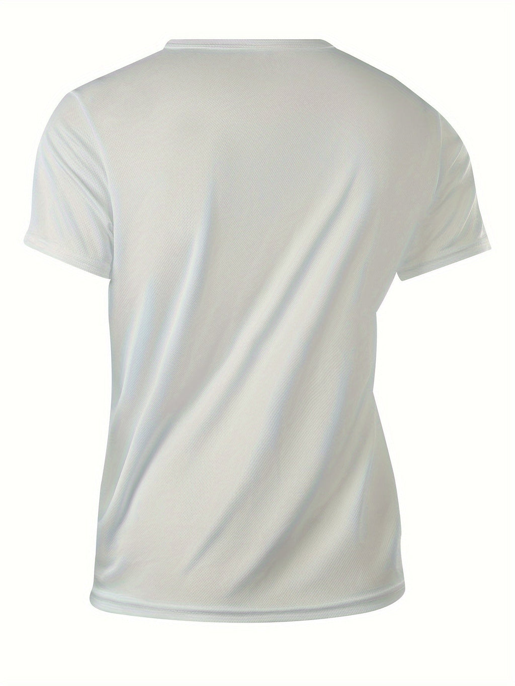 Men's Quick-Dry Workout T-Shirts 10-Pack – 100% Polyester Breathable Crew Neck Short Sleeve Tees for Running, Gym & Outdoor Activities, Machine Washable Summer Activewear, Sizes S-XXXL, Mixed, Black or White