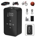 Portable Tire Inflator USB-C Rechargeable – 150 PSI Cordless Air Pump with Digital Pressure Gauge, LED Light & 5 Inflation Modes for Car, Motorcycle, Bicycle, Ball – Lightweight Garage Tool