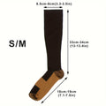 5 Pairs Copper Compression Socks for Women & Men – Black Athletic Support Socks for Running Hiking Cycling Travel, Sizes M-XL, Circulation & Pain Relief Compression Stockings
